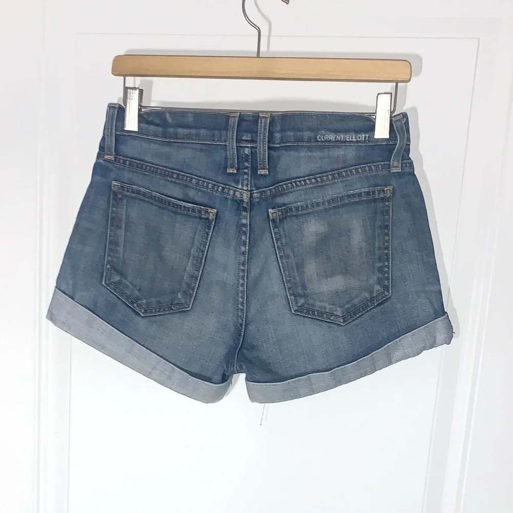 Current/Elliott Jean Shorts Cuffed Size 25-0